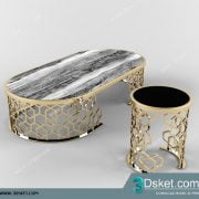 3D Model Table Chair Free Download Bàn ghế 032