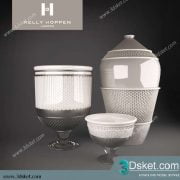 Free Download Vase 3D Model Chai Lọ 022
