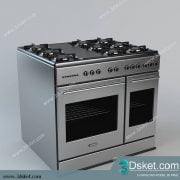 Free Download Kitchen Appliance 3D Model 030