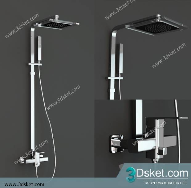 Free Download Faucet 3D Model Vòi Rửa 003