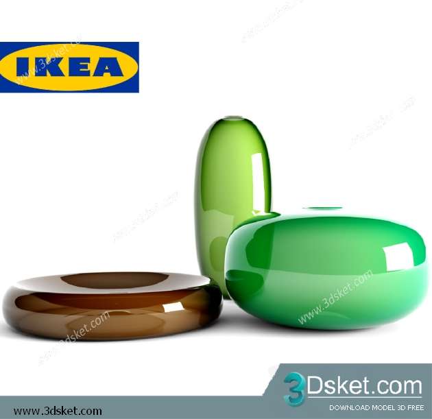 Free Download Vase 3D Model Chai Lọ 024