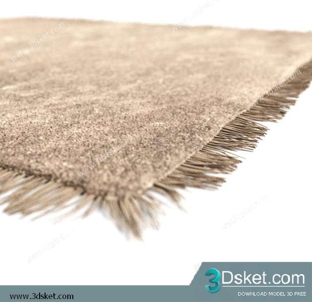 Free Download Carpets 3D Model Thảm 004