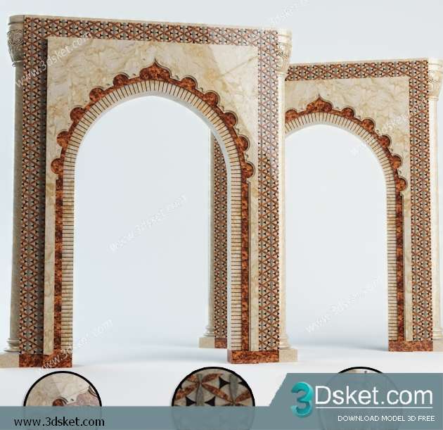 Free Download 3D Panel 3D Model 007