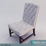 3D Model Arm Chair Free Download 009