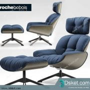 3D Model Arm Chair Free Download 028
