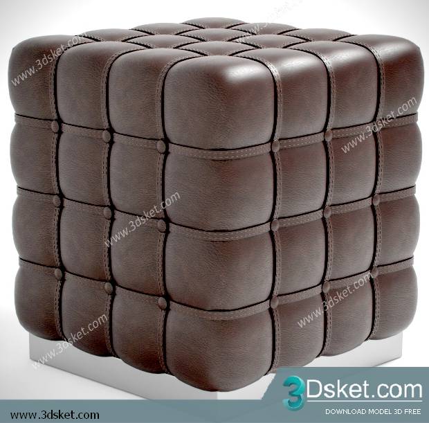 3D Model Other Soft Seating Free Download Ghế mềm 008