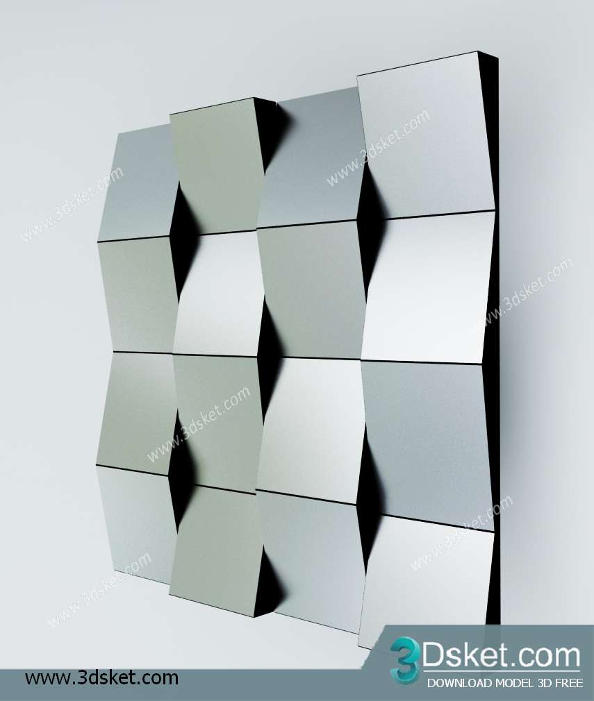 Free Download 3D Panel 3D Model 021