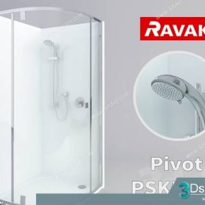 Free Download Shower 3D Model Tắm Đứng 003
