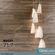 Free Download Ceiling Light 3D Model Đèn Trần 055