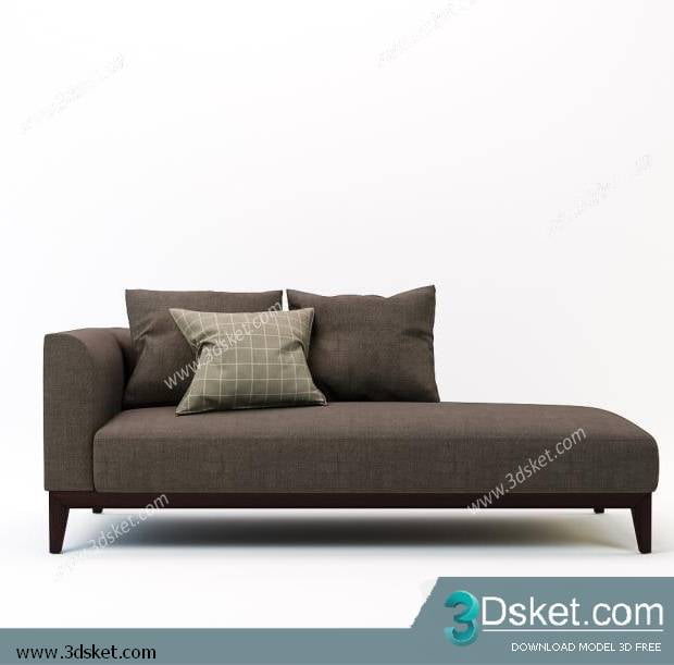 3D Model Other Soft Seating Free Download Ghế mềm 018