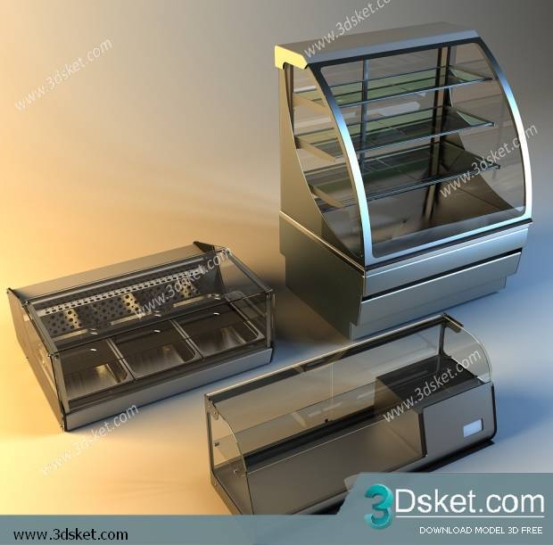 Free Download Kitchen Appliance 3D Model 032