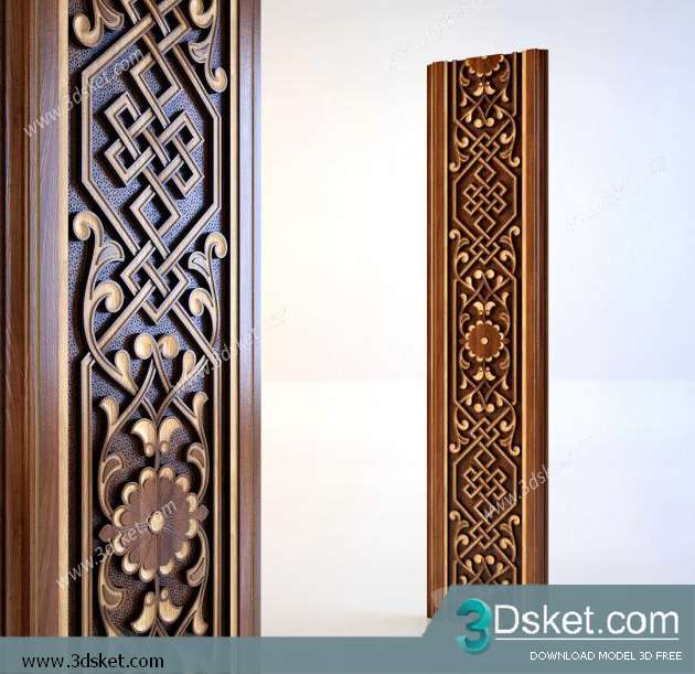 Free Download 3D Panel 3D Model 009