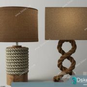 Free Download Table Lamp 3D Model 001