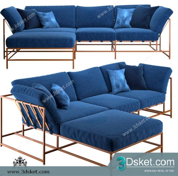 3D Model Sofa Free Download 094