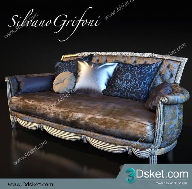 3D Model Sofa Free Download 112
