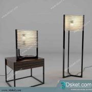 Free Download Table Lamp 3D Model 0135