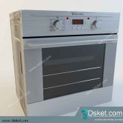 Free Download Kitchen Appliance 3D Model 073