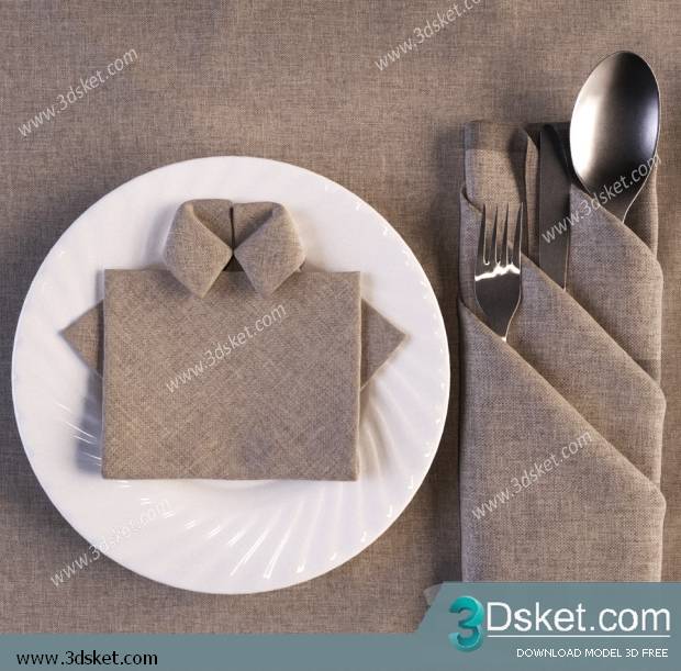 Free Download 3D Models Tableware Kitchen 0226