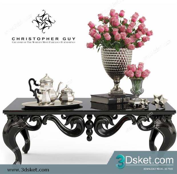 3D Model Table Free Download 0212