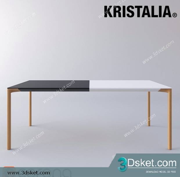 3D Model Table Free Download 0214