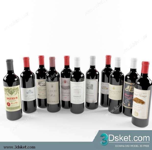 Free Download 3D Models Tableware Kitchen 0227