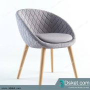 3D Model Arm Chair Free Download 402