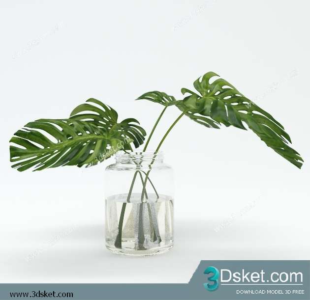 3D Model Plant Free Download 036