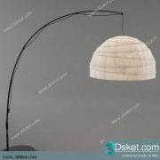 Free Download Floor Lamp 3D Model Đèn Sàn 013
