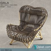 3D Model Arm Chair Free Download 408