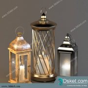 Free Download Table Lamp 3D Model 018