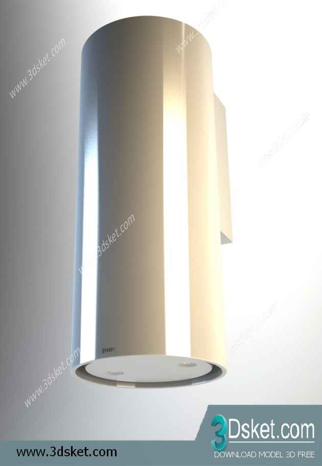 Free Download Kitchen Appliance 3D Model 074