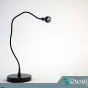 Free Download Table Lamp 3D Model 076