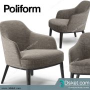 3D Model Arm Chair Free Download 419