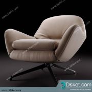 3D Model Arm Chair Free Download 422