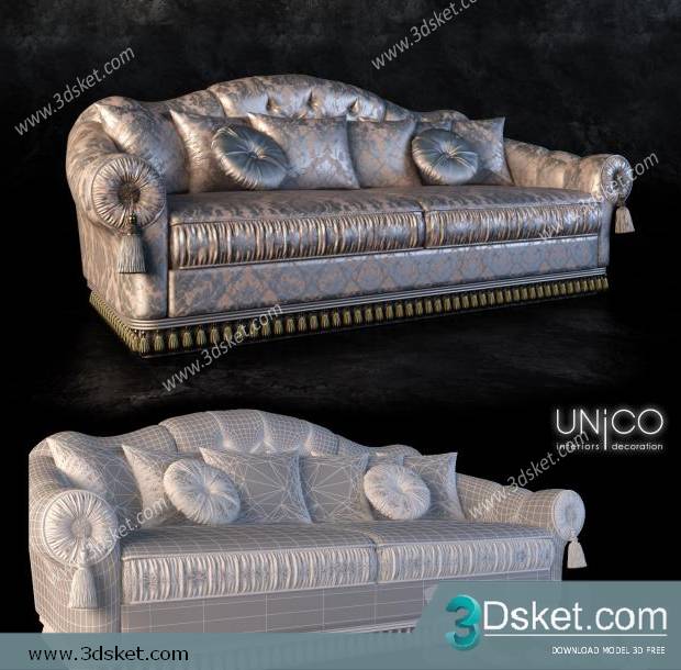 3D Model Sofa Free Download 118