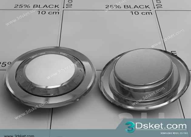 Free Download Spot Light 3D Model 034