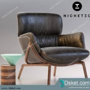 3D Model Arm Chair Free Download 427