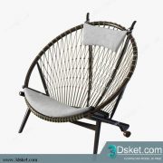 3D Model Arm Chair Free Download 428