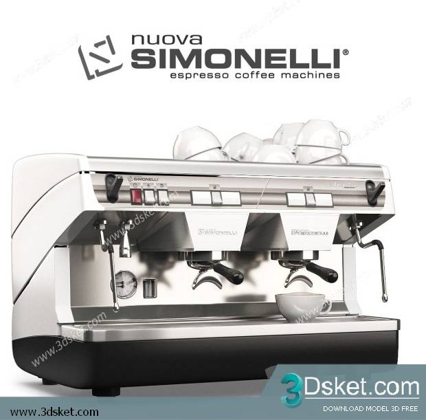 Free Download Kitchen Appliance 3D Model 0165