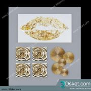 Free Download Decorative set 3D Model 086