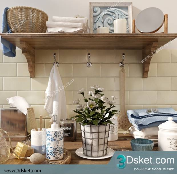 Free Download 3D Models Tableware Kitchen 0240