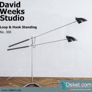 Free Download Floor Lamp 3D Model 066