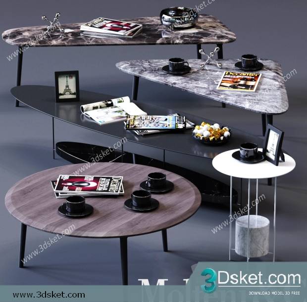 3D Model Table Free Download 0225