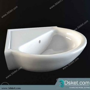 Free Download Wash Basin 3D Model 071