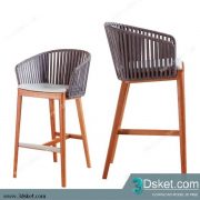 3D Model Arm Chair Free Download 453