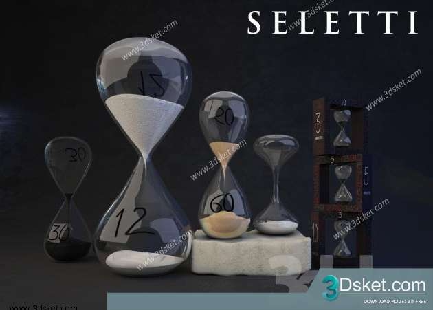 Free Download Decorative set 3D Model 088