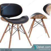 3D Model Arm Chair Free Download 460