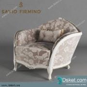 3D Model Arm Chair Free Download 090
