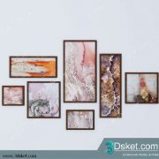 Free Download Frame 3D Model Tranh 083