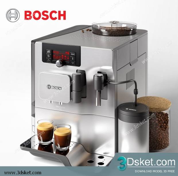 Free Download Kitchen Appliance 3D Model 0167